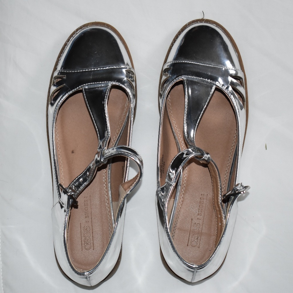 Metallic Loafers